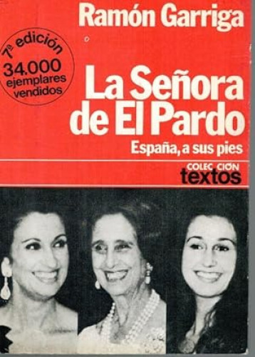 Portada del libro de La señora de el Pardo