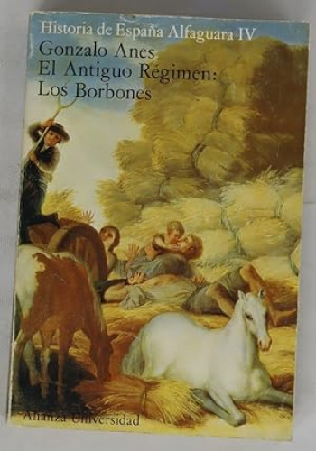 Portada del libro de El antiguo régimen