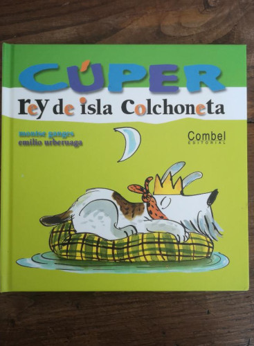 Portada del libro de Cúper, rey de isla Colchoneta