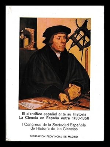Portada del libro de El científico español ante su historia