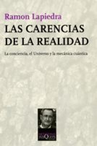 Portada del libro de Las carencias de la realidad