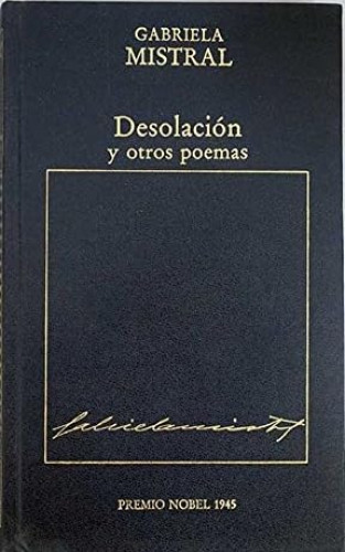 Portada del libro de Desolación y otros poemas