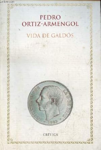 Portada del libro de Vida de Galdós