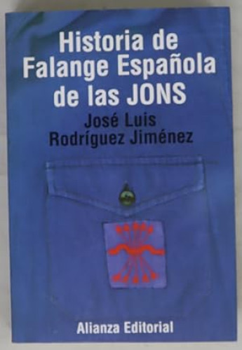Portada del libro de Historia de falange Española de las jons