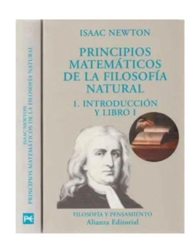 Portada del libro de Principios matemáticos de la filosofía natural I