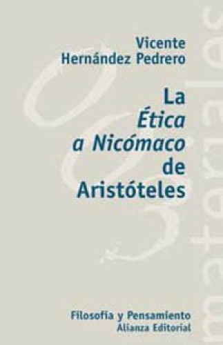 Portada del libro de La Ética a Nicómaco de Aristóteles