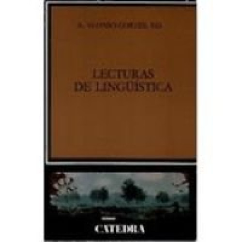 Portada del libro de Lecturas de lingüística