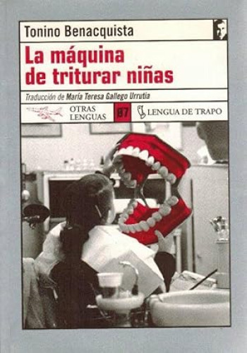 Portada del libro de La máquina de triturar niñas