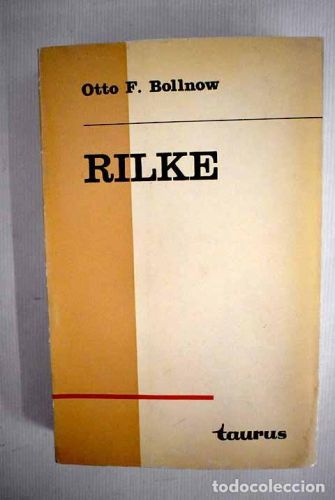 Portada del libro de Rilke. Poeta del hombre