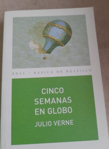 Portada del libro de Cinco semanas en globo: 143 (Básica de Bolsillo)