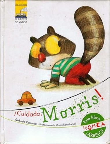 Portada del libro de ¡Cuidado, Morris!