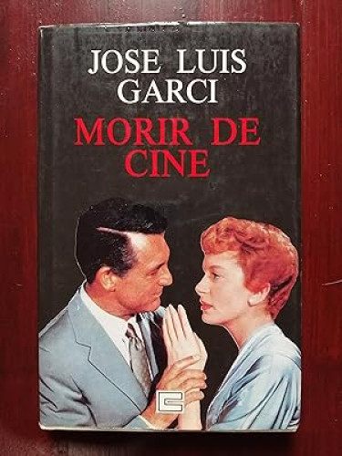 Portada del libro de Morir de cine