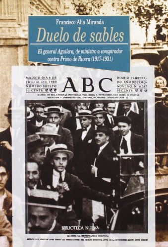 Portada del libro de Duelo de sables