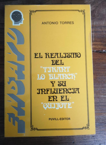 Portada del libro de Realismo del ' tirant lo blanc' y su influencia en el ' quijote, el