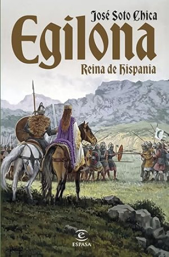 Portada del libro de Egilona, reina de Hispania