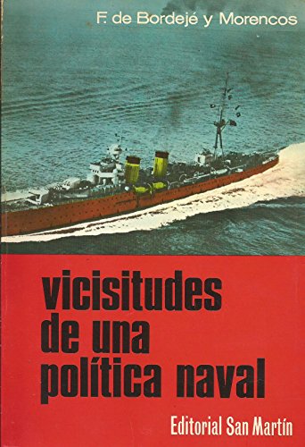 Portada del libro de Vicisitudes de una política naval