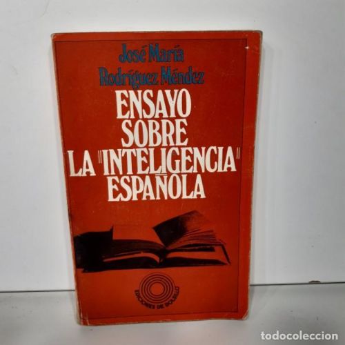 Portada del libro de ENSAYO SOBRE LA ”INTELIGENCIA” ESPAÑOLA 