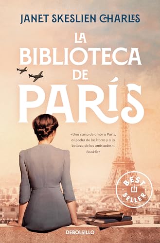 Portada del libro de La biblioteca de París