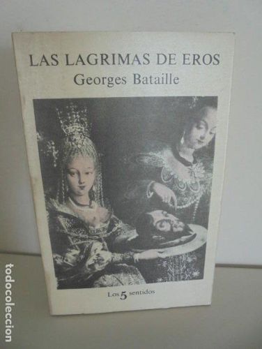 Portada del libro de Las lágrimas de Eros