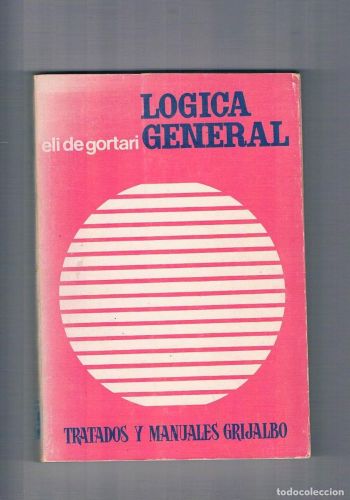 Portada del libro de Logica general