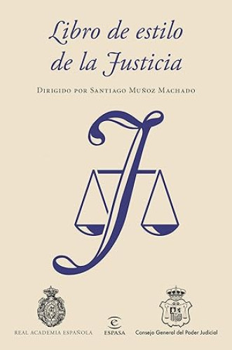 Portada del libro de Libro de estilo de la Justicia