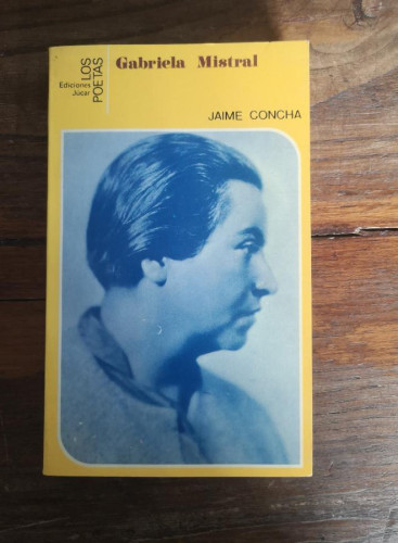 Portada del libro de Gabriela mistral (Los Poetas)