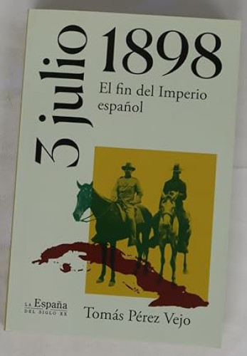 Portada del libro de 3 de julio de 1898