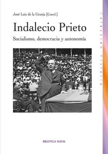 Portada del libro de Indalecio Prieto