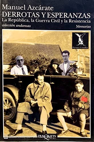 Portada del libro de Derrotas y esperanzas