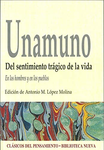 Portada del libro de Del sentimiento trágico de la vida