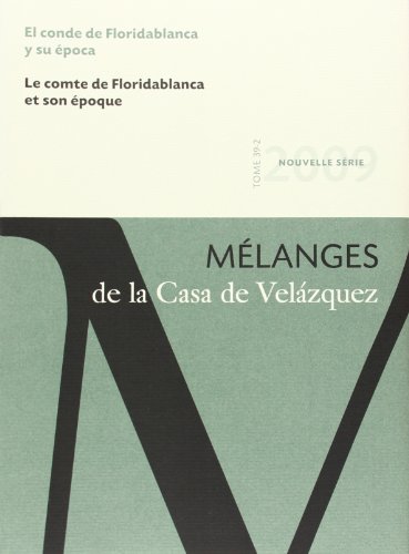 Portada del libro de El conde de Floridablanca y su época