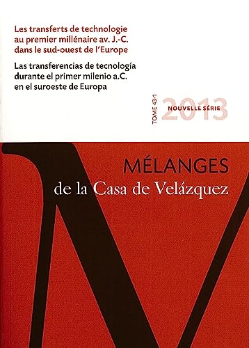 Portada del libro de Les transferts de technologie au premier millénaire av. J.-C. dans le sud-ouest de l'Europe