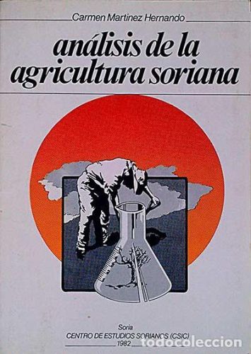 Portada del libro de Análisis de la agricultura soriana