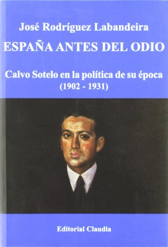 Portada del libro de España antes del odio