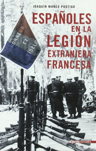 Portada del libro de Españoles en la Legión Extranjera francesa