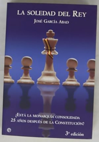 Portada del libro de La soledad del Rey