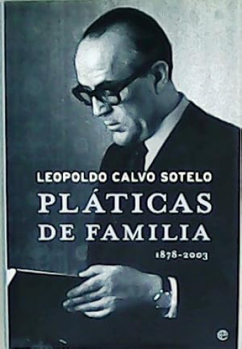 Portada del libro de Pláticas de familia (1878- 2003)