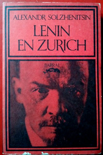 Portada del libro de Lenin en Zurich