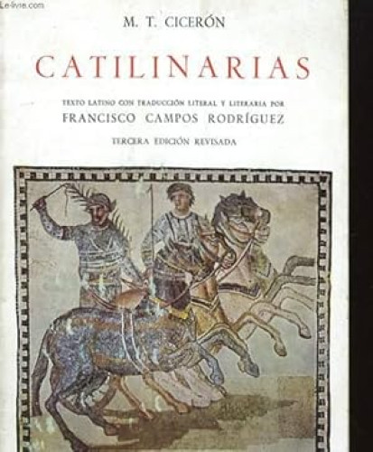 Portada del libro de Catilinarias (bilingue)