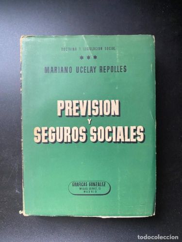 Portada del libro de PREVISION Y SEGUROS SOCIALES.