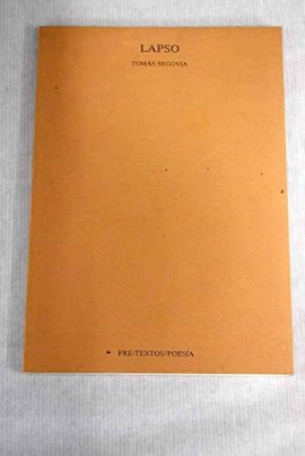 Portada del libro de  Lapso