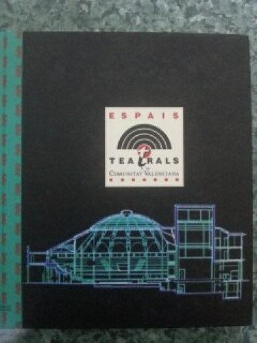 Portada del libro de Espais teatrals a la Comunitat Valenciana