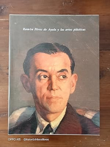 Portada del libro de Ramón Pérez de Ayala y las artes plásticas