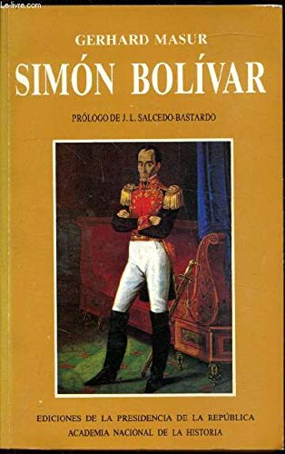 Portada del libro de SIMON BOLIVAR
