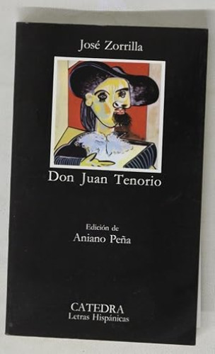 Portada del libro de Don Juan Tenorio