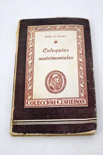 Portada del libro de Coloquios matrimoniales