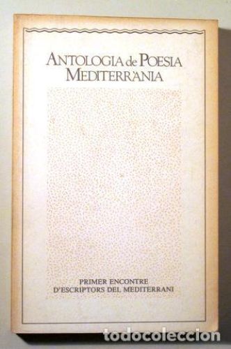 Portada del libro de Antología de Poesía mediterránea