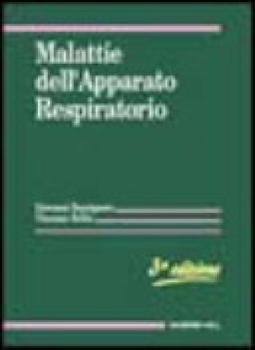 Portada del libro de Malattie dell'apparato respiratorio
