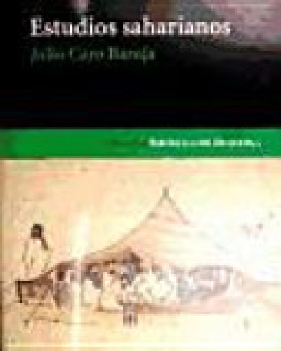 Portada del libro de Estudios saharianos
