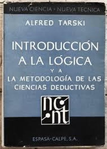 Portada del libro de Introducción a la lógica y a la metodología de las ciencias deductivas